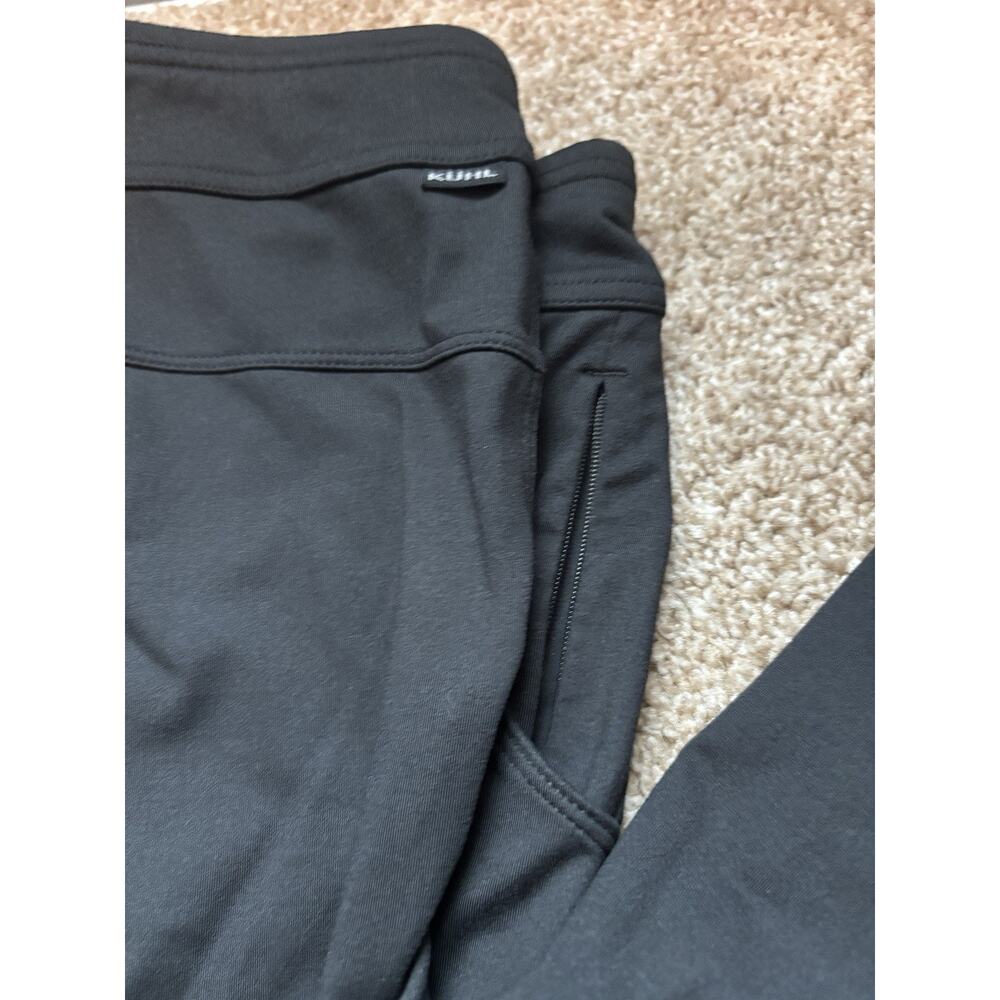 KÜHL Freeflex Move Black Straight Leg Pants Leggings Stretch Hiking Womens Med - Picture 5 of 9
